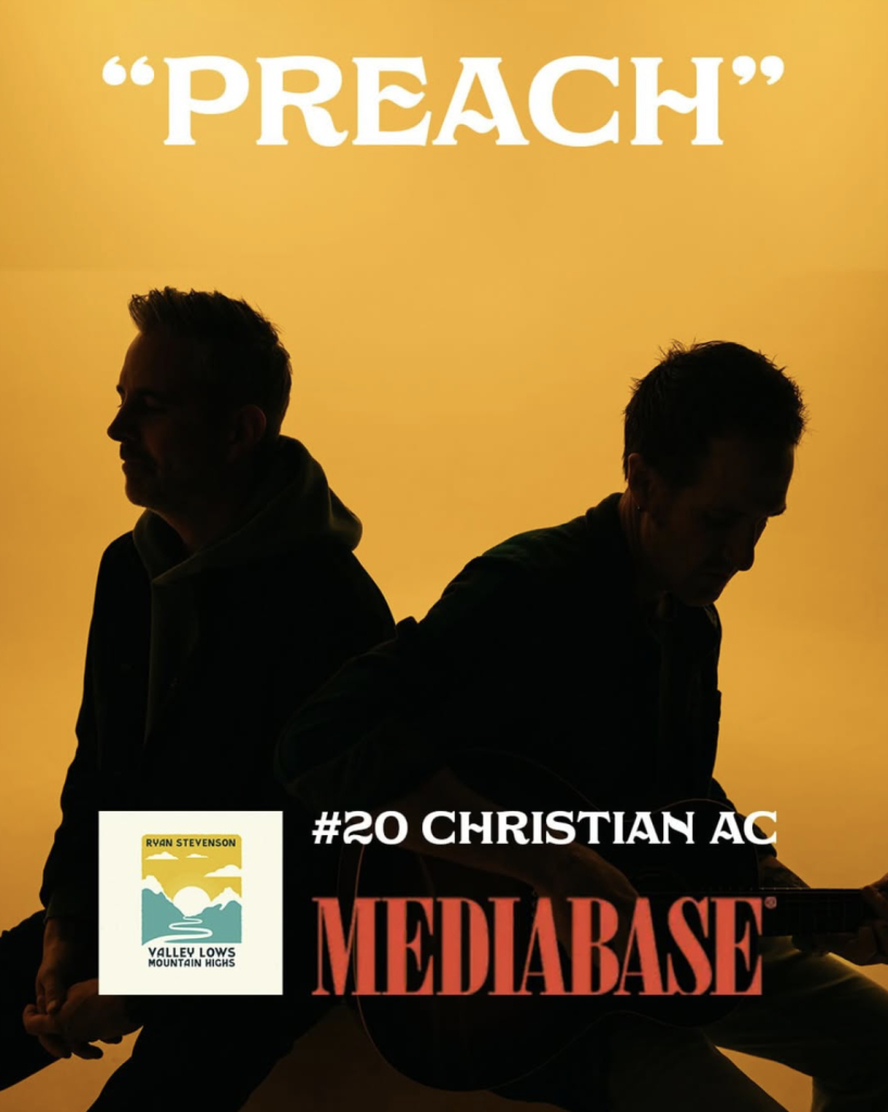 Top 20 at Mediabase Christian AC!
